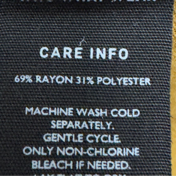 Who What Wear Mustard Ruffle Sleeve Cardigan Knit Top Size L - Picture 4 of 6